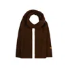 Nordbron Women's Brown Raine Coffee Scarf