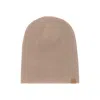 Nordbron Women's Brown Viola Beige Beanie