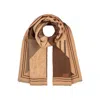 Nordbron Women's Brown Wayla Camel Scarf