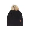 Nordbron Women's Cambria Black  Beanie