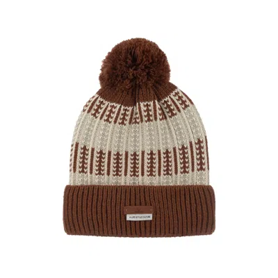 Nordbron Women's Ethner Brown  Beanie