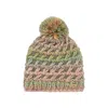 Nordbron Women's Green / Gold Cherly Laural Green Beanie