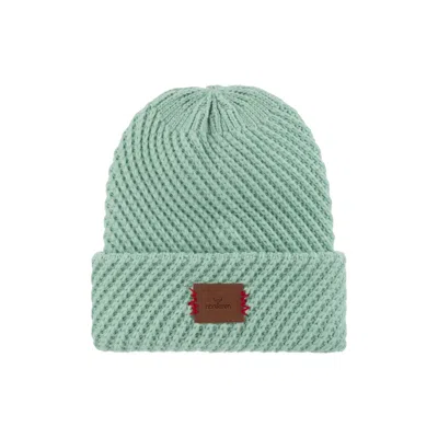 Nordbron Women's Green Ruqy Mint Beanie