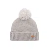 Nordbron Women's Grey Lorena Light Gray Beanie