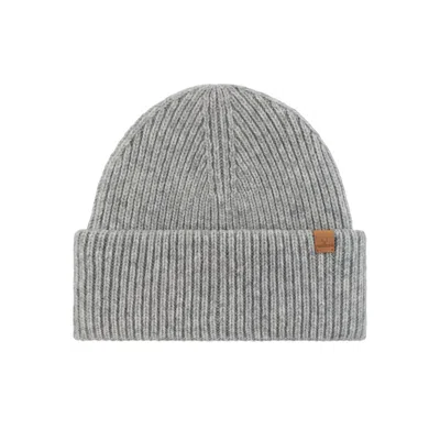 Nordbron Women's Grey Posie Light Gray Beanie