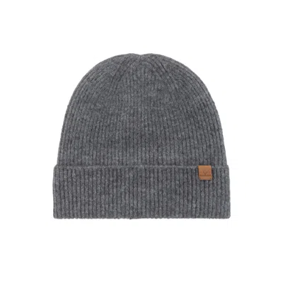Nordbron Women's Grey Raine Dark Gray Beanie