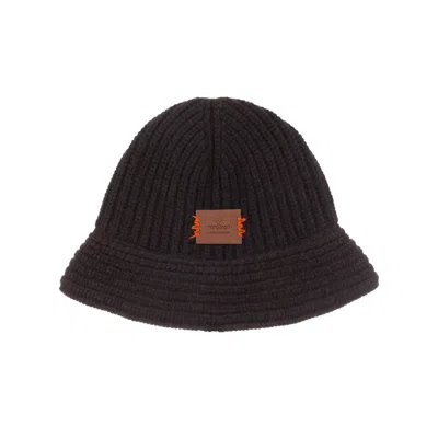 Nordbron Women's Jucki Knit Bucket Brown Hat