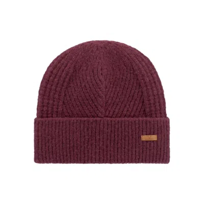 Nordbron Women's Miley Beet Red Beanie