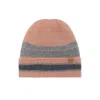 Nordbron Women's Pink / Purple Felony Dusty Pink Beanie