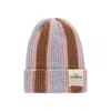 Nordbron Women's Pink / Purple Linje Pink Beanie