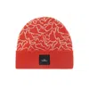 Nordbron Women's Red Rhine Coral Beanie