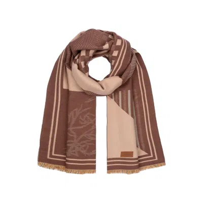 Nordbron Women's Wayla Brown Scarf