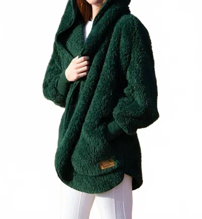 Nordic Beach Body Wrap In Emerald Forest In Green