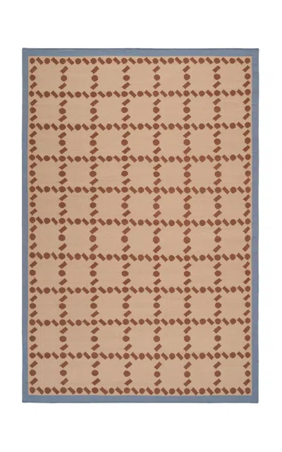 Nordic Knots 8" X 10"  Pointe Wool Rug In Multi