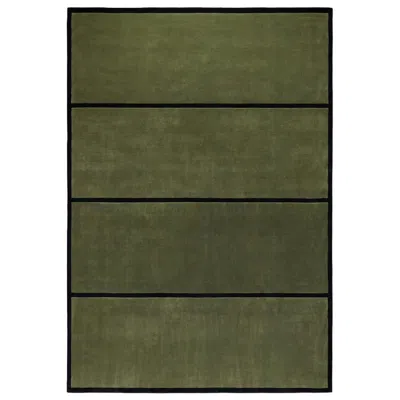 Pre-owned Nordic Knots Aml 01, Cut Pile Rug, Norr Mälarstrand Collection In Black