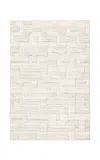 Nordic Knots Boho Area Rug; 9' X 12' In Off-white