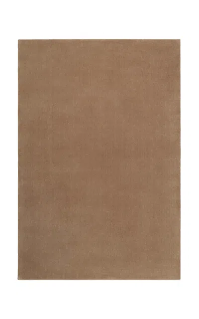 Nordic Knots Grand By ; Hand Loomed Area Rug In Chestnut; Size 6' X 9' In Brown
