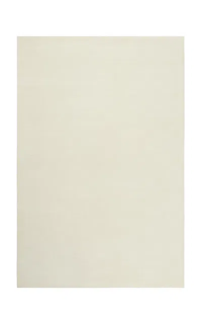 Nordic Knots Grand By ; Hand Loomed Area Rug In Dusty White; Size 10' X 14' In Off-white