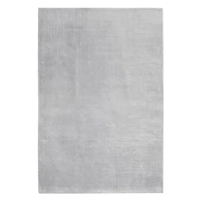 Pre-owned Nordic Knots Grand Silver, Wool Cut Pile Rug In Gray