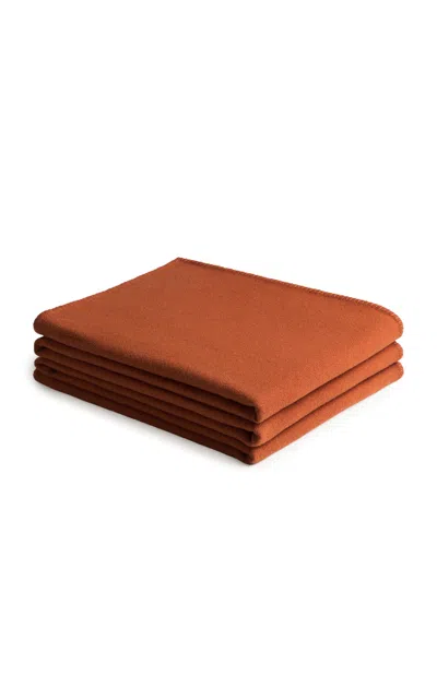 Nordic Knots Heritage Cashmere Throw In Brown