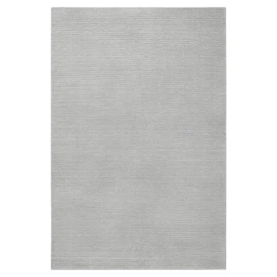 Pre-owned Nordic Knots Park Grey, Wool Cut Pile Rug In Gray