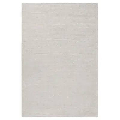Pre-owned Nordic Knots Park Oatmeal, Wool Cut Pile Rug In Gray