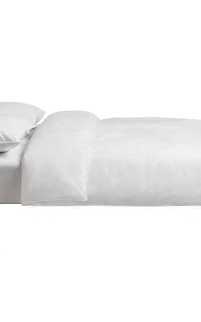 Nordic Knots - Percale California King Duvet Cover - White