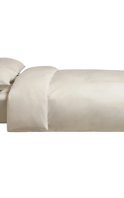Nordic Knots - Percale Twin Duvet Cover - Tan In Brown