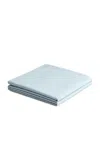 Nordic Knots - Percale Twin Flat Sheets - Light Blue