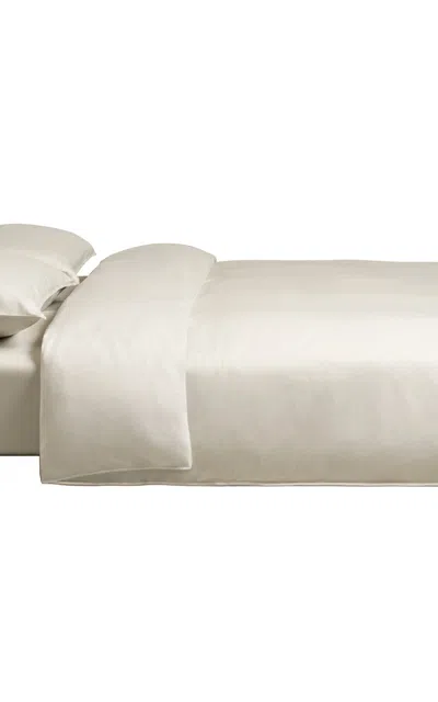 Nordic Knots - Sateen Twin Duvet Cover - Tan In Brown
