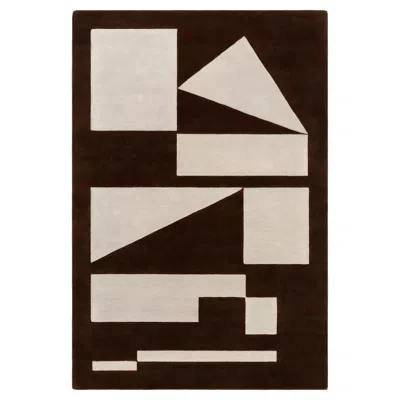 Pre-owned Nordic Knots Untitled 03- Walnut In Sand
