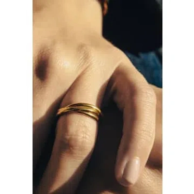 Nordic Muse Entwine Ring In Gold