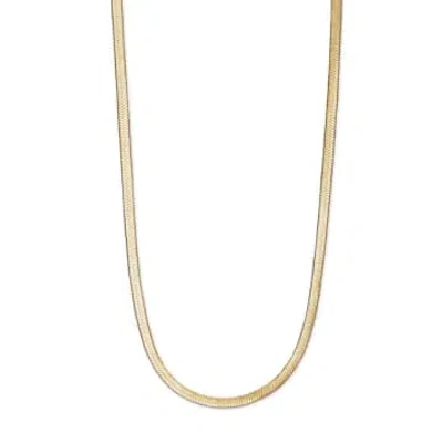 Nordic Muse Gold Snake Chain Choker Necklace