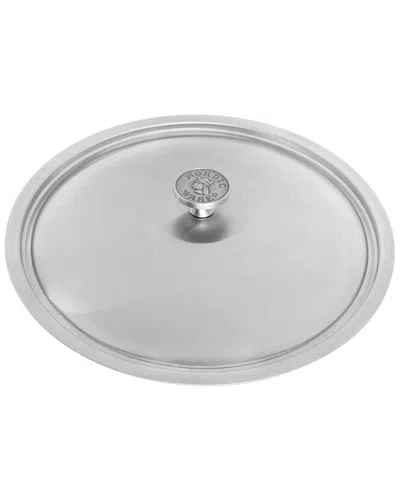 Nordic Ware 12 Stainless Steel Lid In Silver