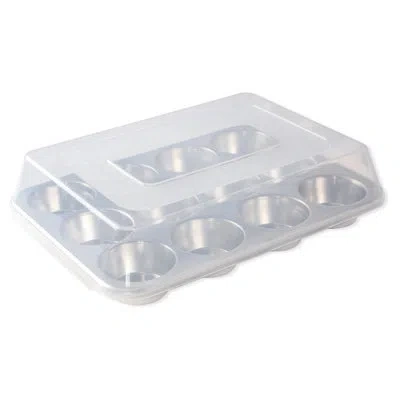 Nordic Ware 12-cup Muffin Pan In Silver