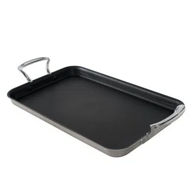 Nordic Ware 20.13" 2 Burner Hi Sides Griddle In Black