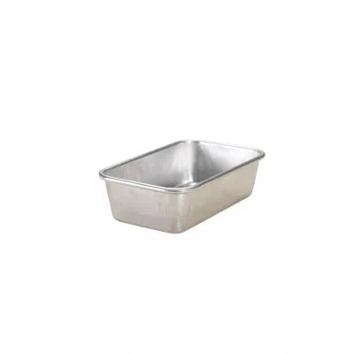 Nordic Ware 3" W X 5.5" L Non-stick Aluminum Loaf Pan In Silver