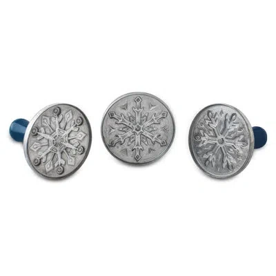 Nordic Ware 3-piece Snowflake Cookie Stamp Set