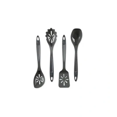 Nordic Ware 4 Piece Utensil Set - Sea Glass In Black