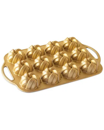 NORDIC WARE NORDIC WARE 75TH ANNIVERSARY BRAIDED MINI BUNDT BITES PAN