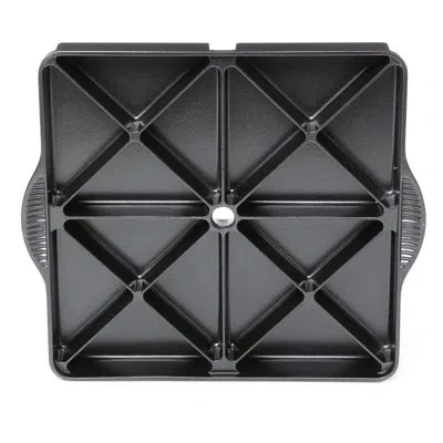 Nordic Ware 9.5" Square Non-stick Aluminized Cakelet Pan In Graphite