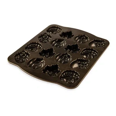 Nordic Ware Autumn Non-stick Cakelet Pan In Brown