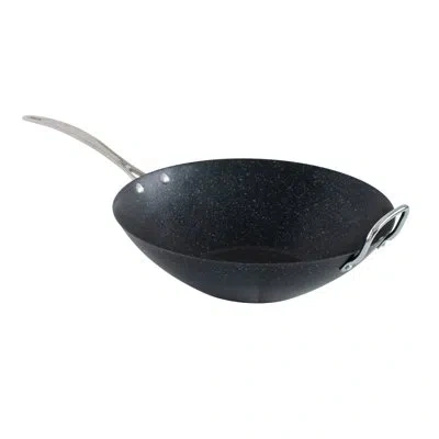 Nordic Ware Basalt 14" Spun Wok In Black