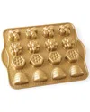 Nordic Ware Busy Bee Bitelet Pan In Gold