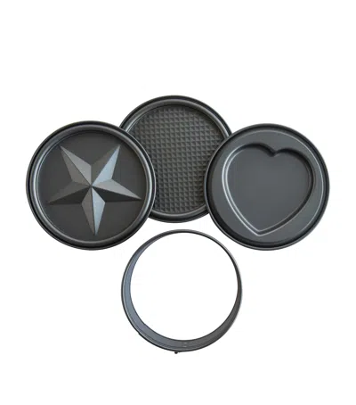 Nordic Ware Carbon Steel Springform Cake Tin Set In Grey