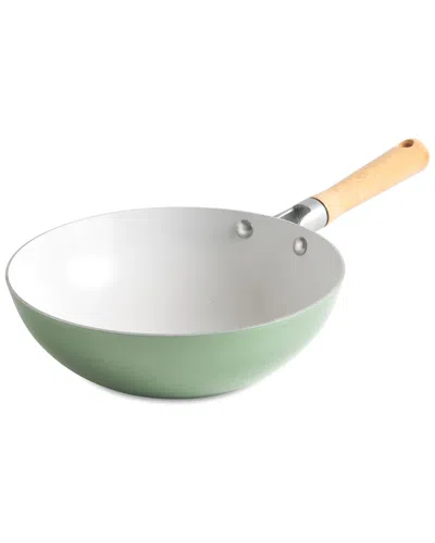 Nordic Ware Cardamom Cookware 10in Wok In Green