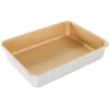 Nordic Ware Everyday Bakeware Non-stick Rectangular Cake Pan In Silver