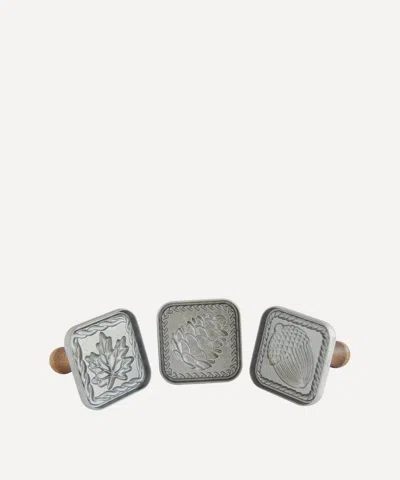 Nordic Ware Fall Forest Springerle Cookie Stamps In Gray