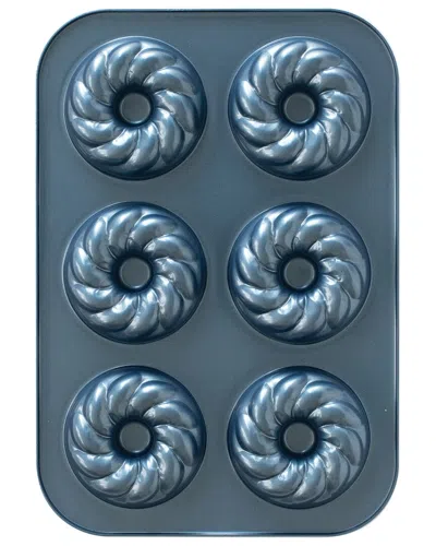 Nordic Ware French Twist Donut Pan In Blue