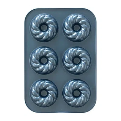 Nordic Ware French Twist Donut Pan In Blue